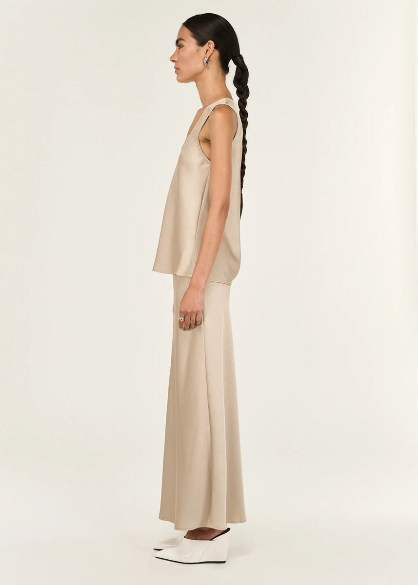 DUSK BIAS MAXI SKIRT