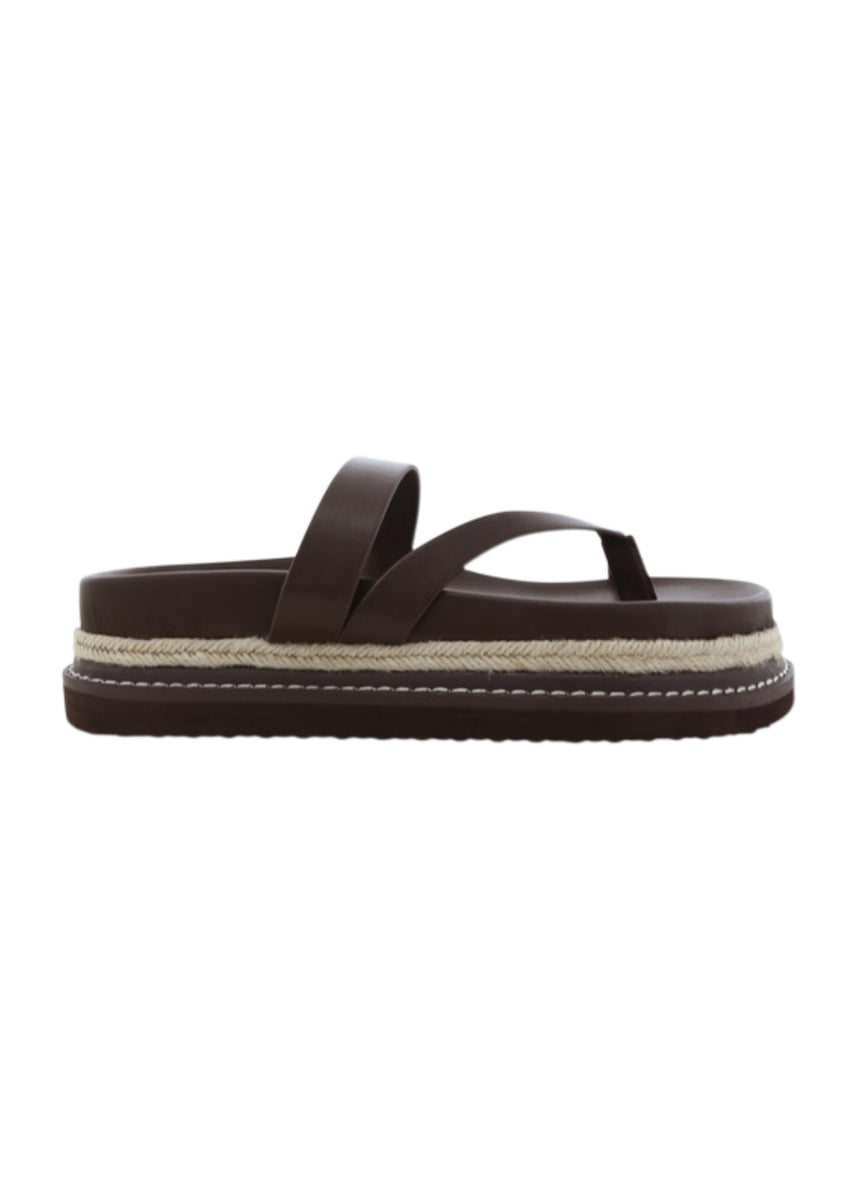 AVERYELLE SANDALS - CHOCOLATE