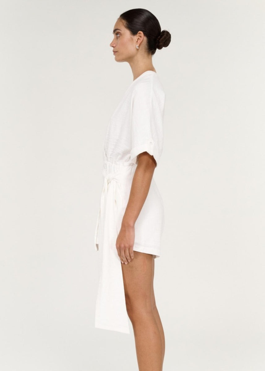 ELVARA WRAP PLAYSUIT