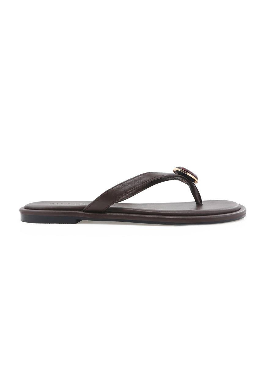 BRYDIE SANDALS - CHOCOLATE