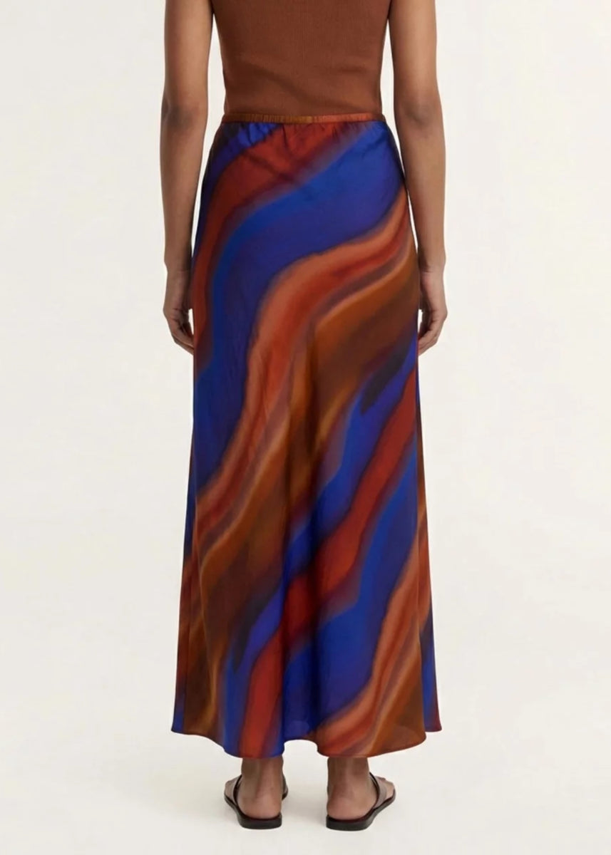 VISTA BIAS MAXI SKIRT