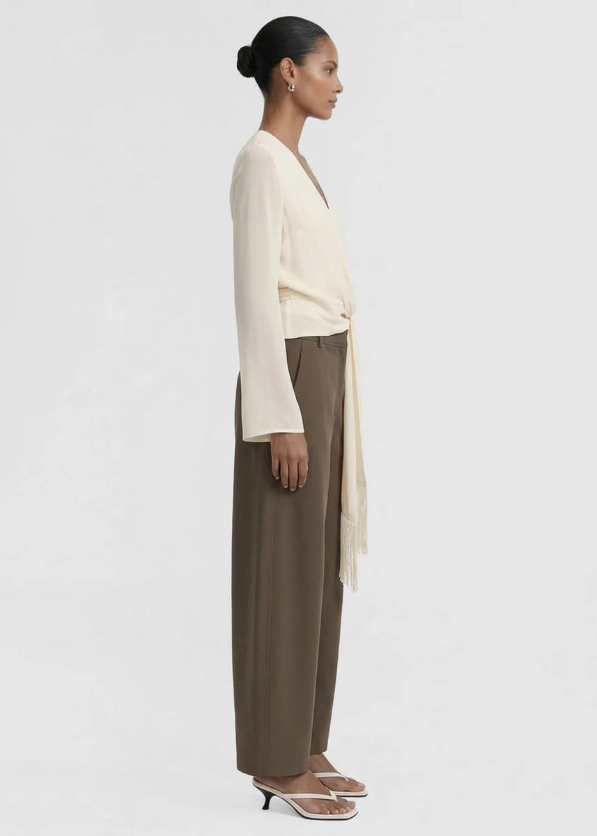 WILLOW WRAP BLOUSE