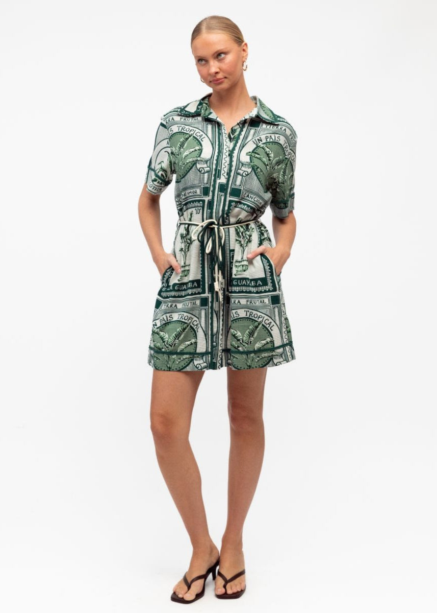 EXOTIC TROPICS DRESS