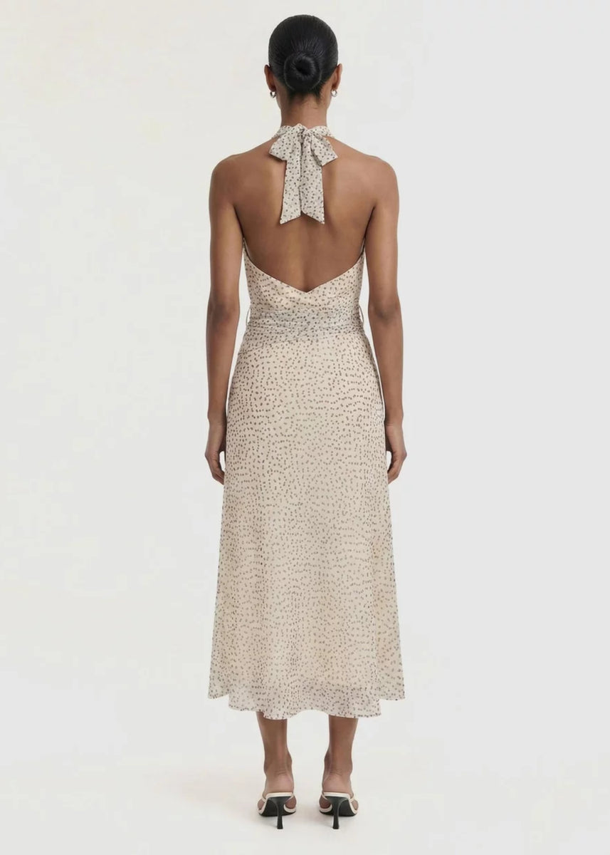 EVA HALTER MIDI DRESS