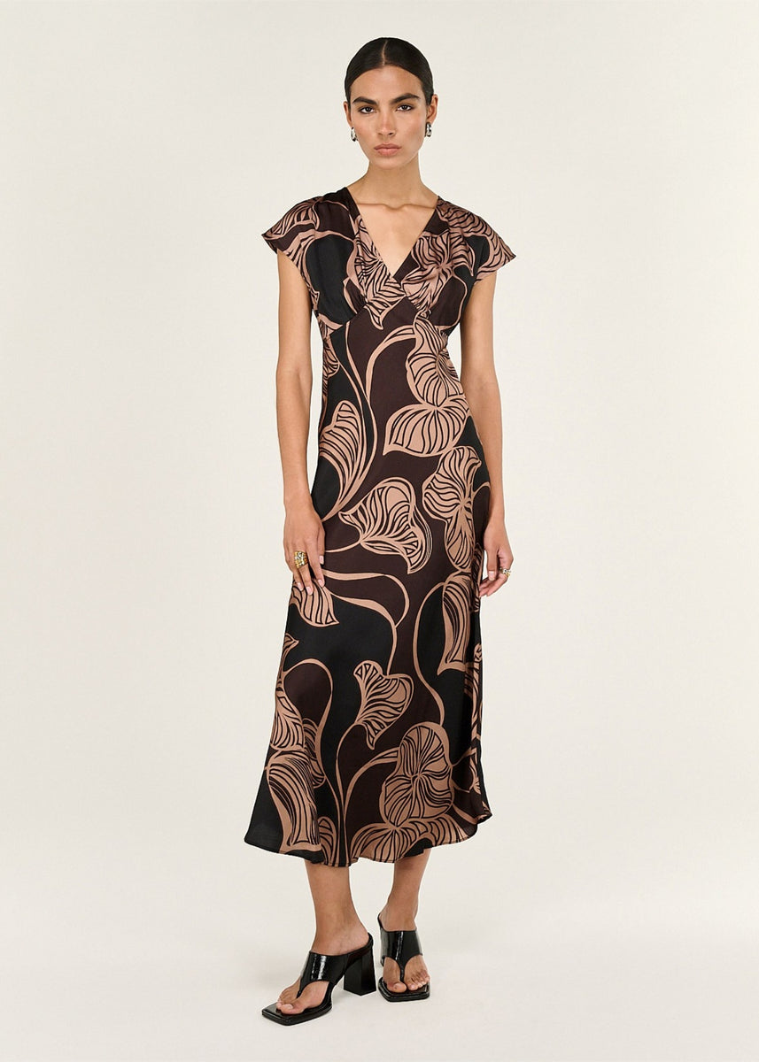 ULLA BIAS MAXI DRESS