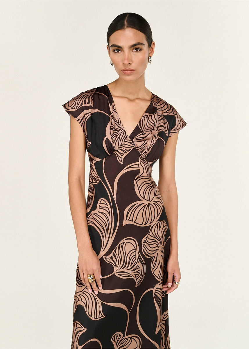 ULLA BIAS MAXI DRESS