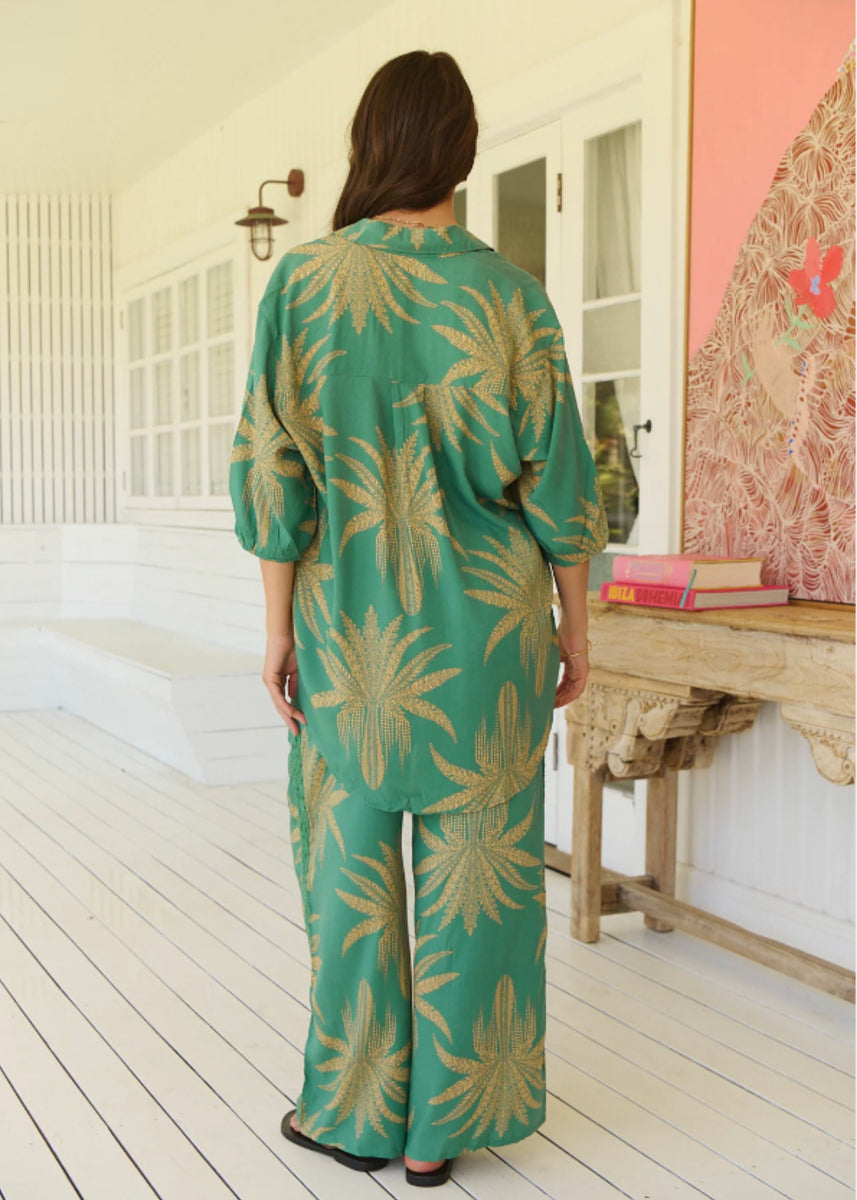 CICI PANTS - ISLAND LUXE PRINT