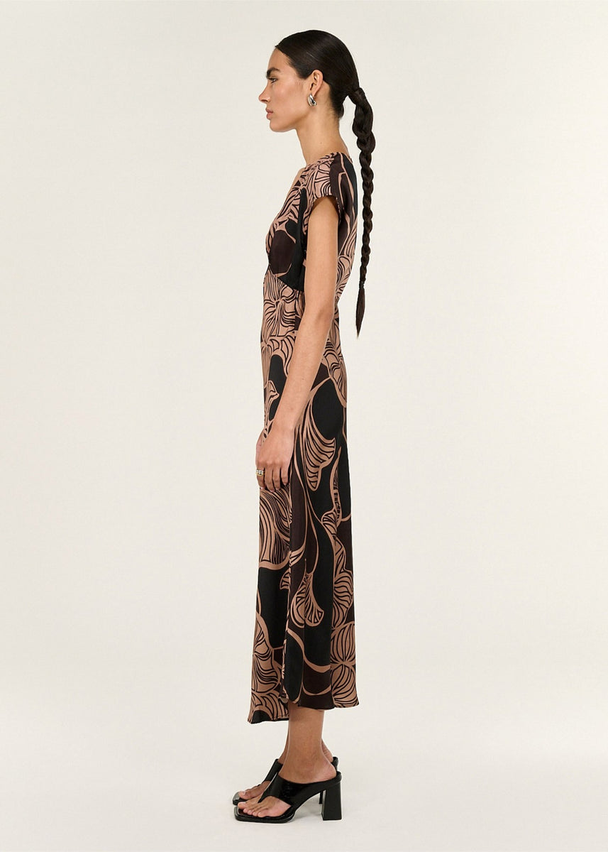 ULLA BIAS MAXI DRESS