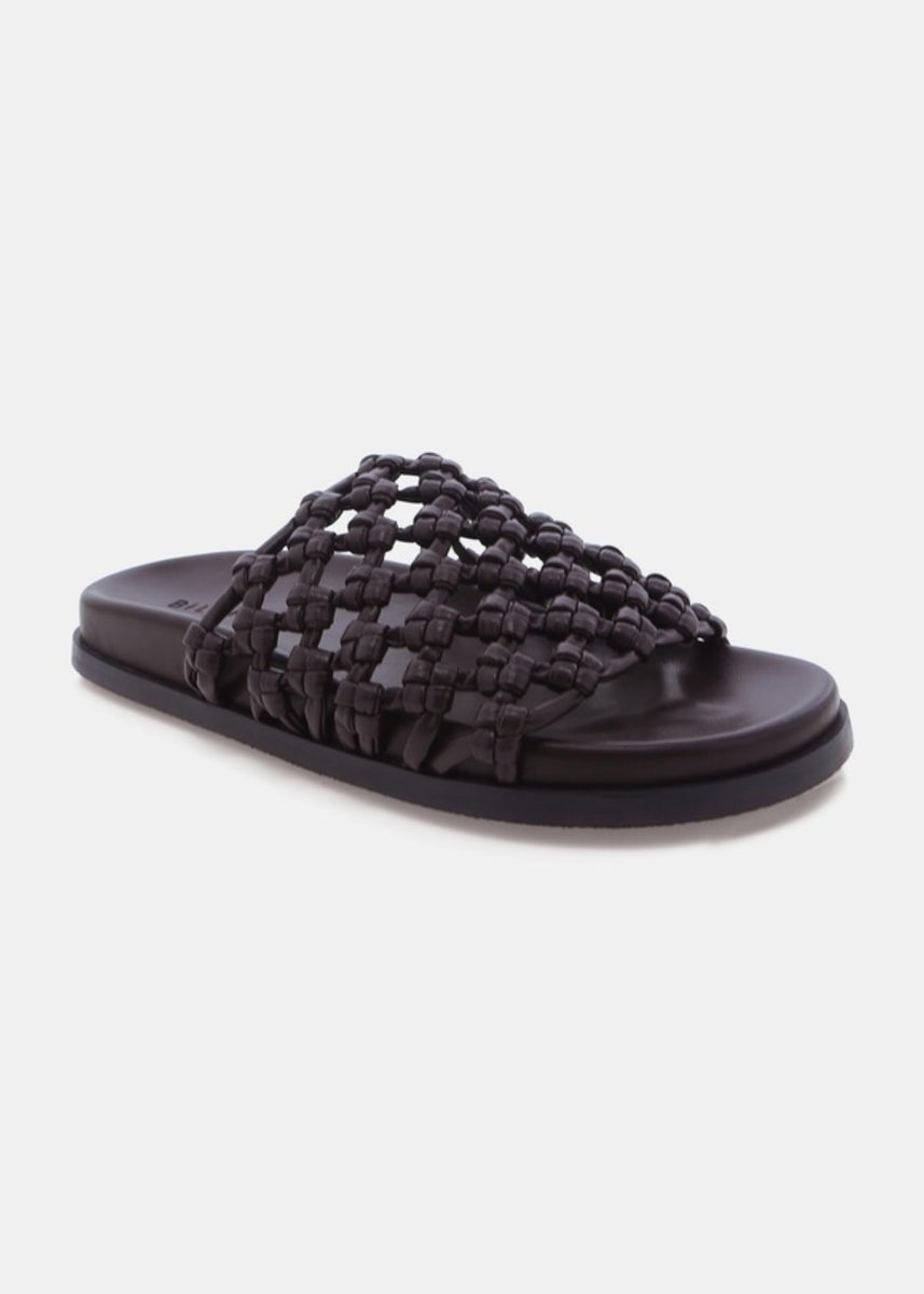 CALLIOPE SANDALS - DARK CHOCOLATE
