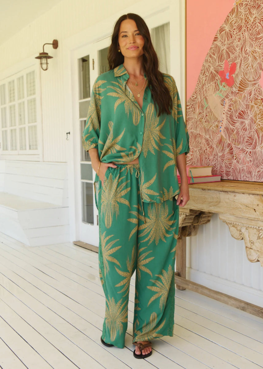 STEVIE SHIRT - ISLAND LUXE PRINT