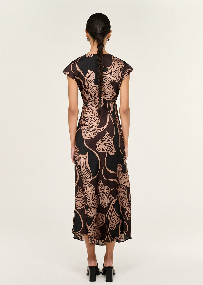 ULLA BIAS MAXI DRESS