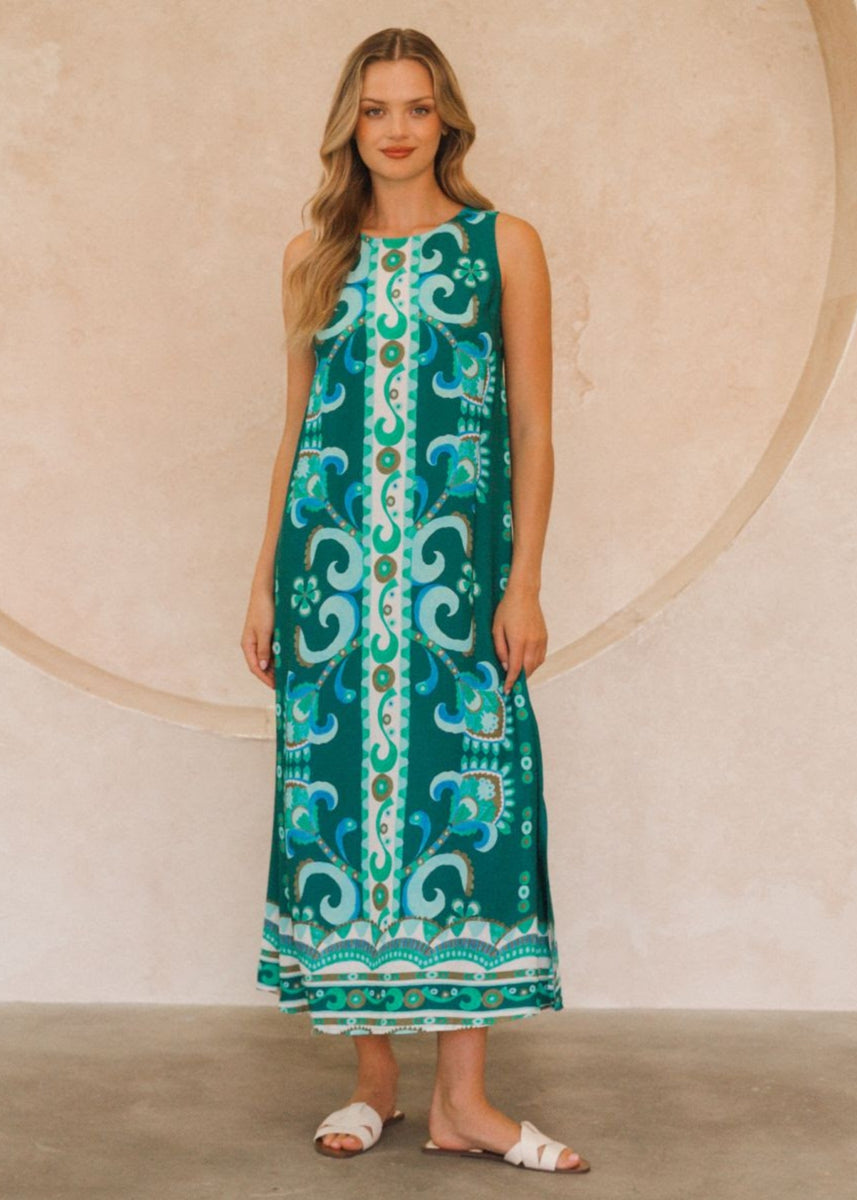 FROSTED MAGIC MAXI DRESS