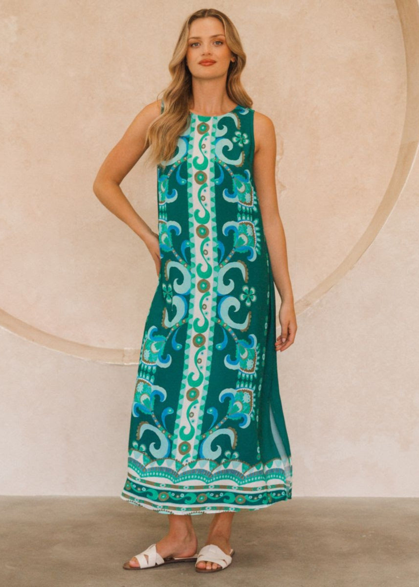 FROSTED MAGIC MAXI DRESS