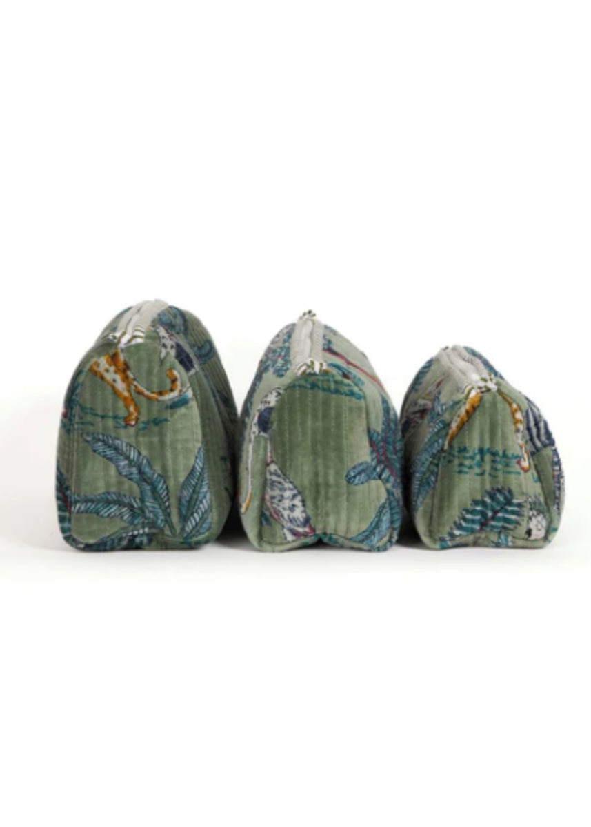 SAGE PANTHER - VELVET POUCHES