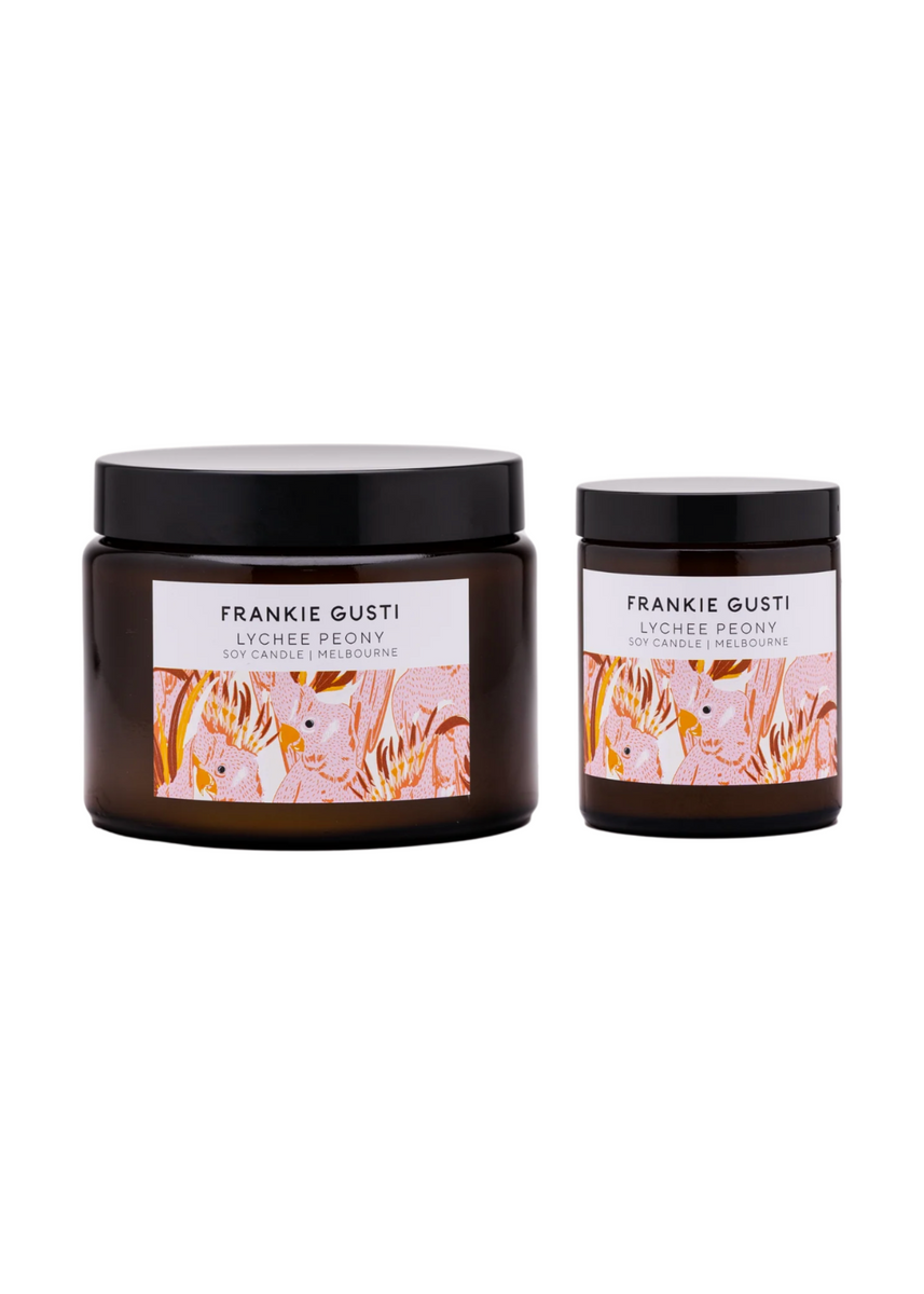 HONEYS LYCHEE PEONY CANDLE