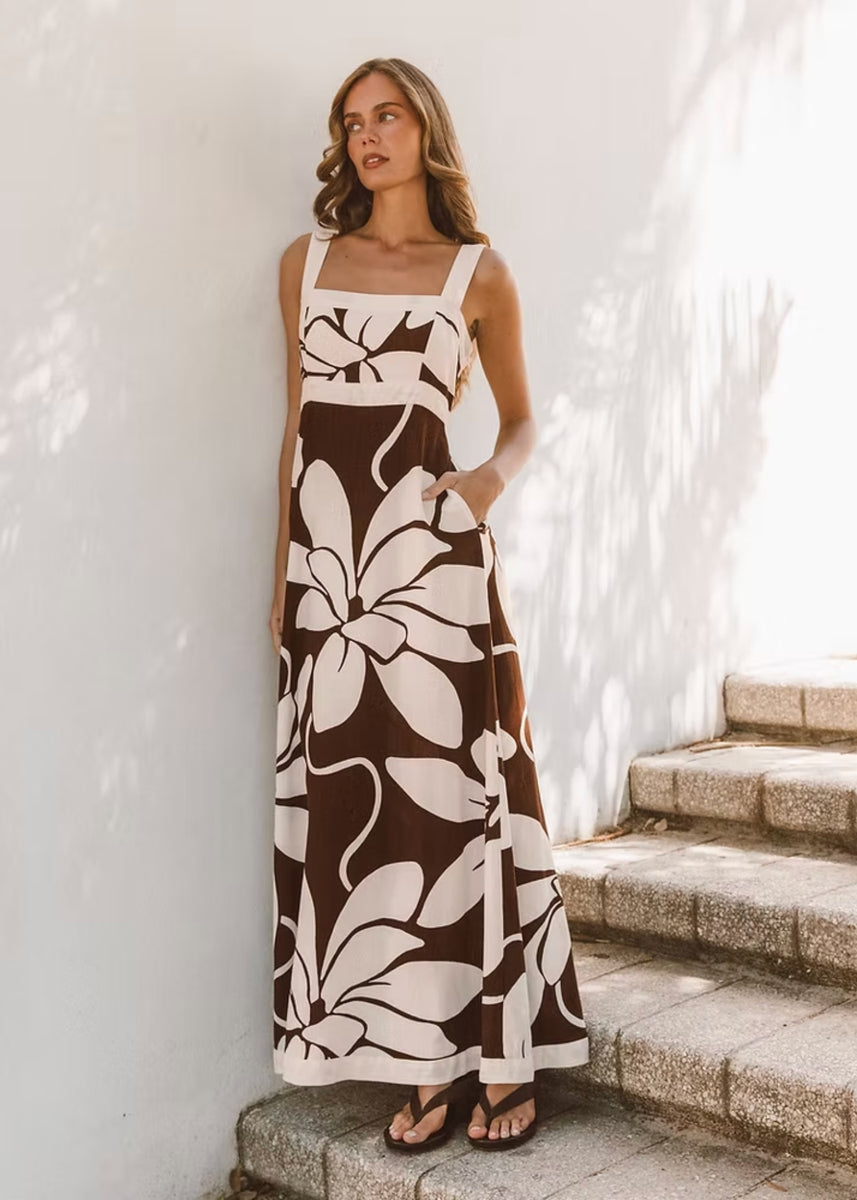 SUMMER BLOOM MAXI DRESS