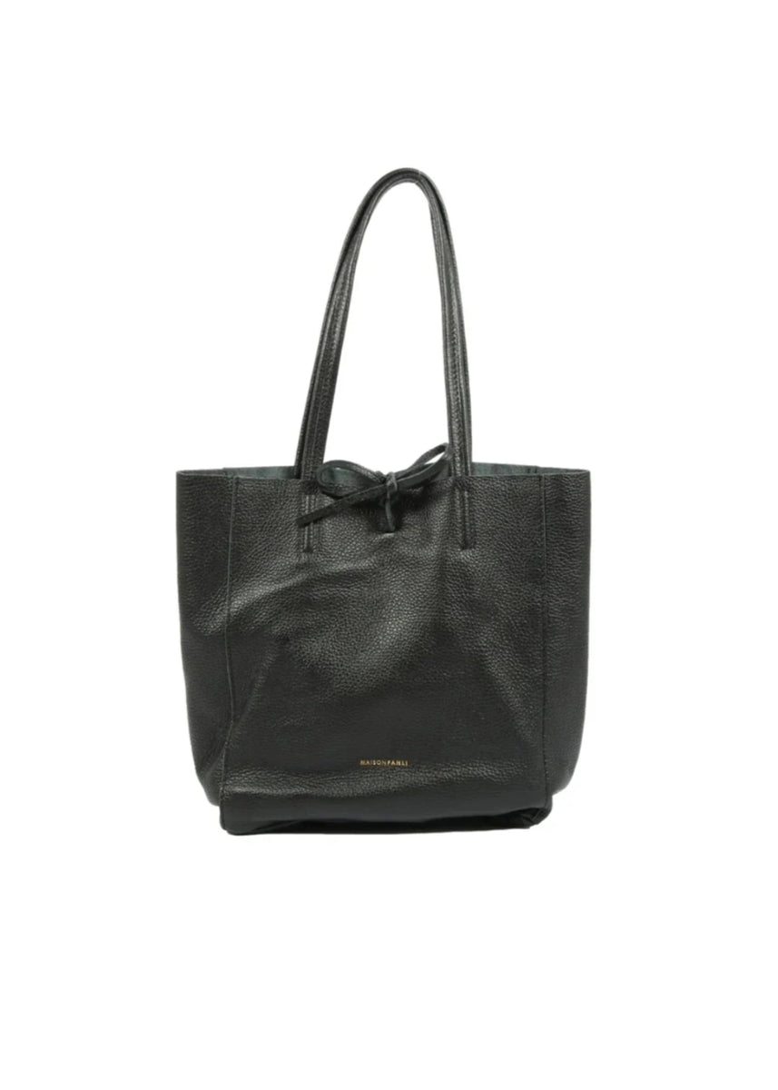 MAISON FANLI MEDIUM TOTE - BLACK