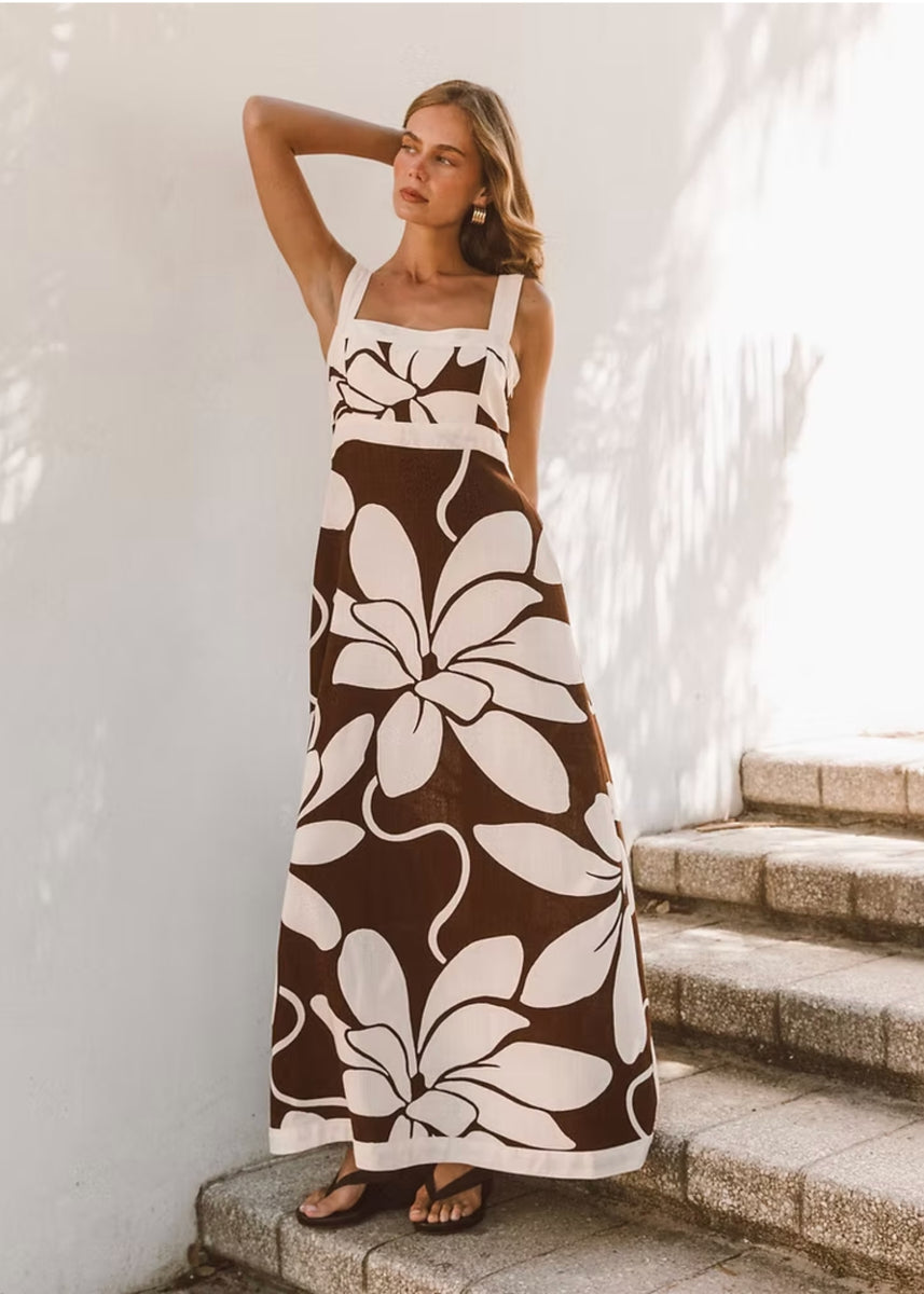 SUMMER BLOOM MAXI DRESS