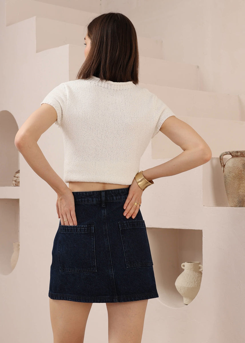 ROSA DENIM SKIRT