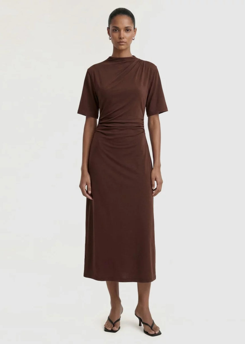 LUMEN T-SHIRT MIDI DRESS