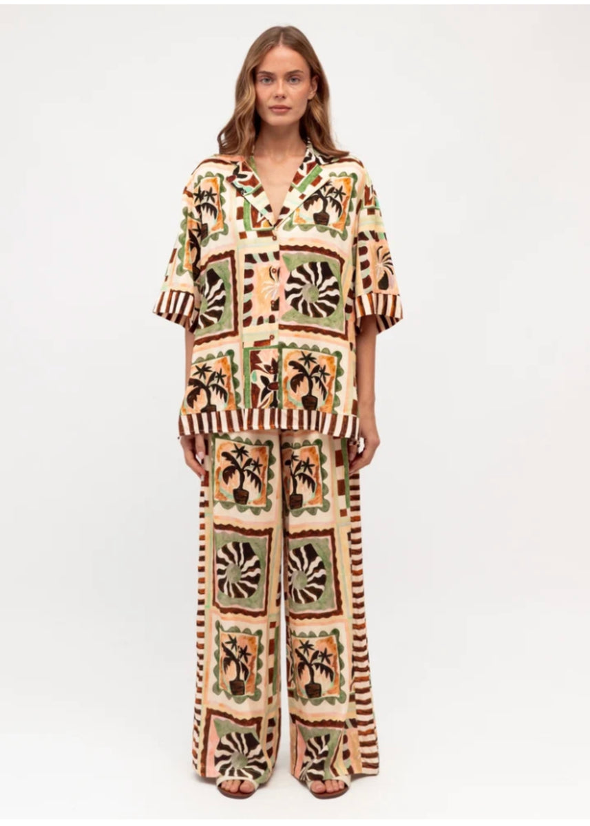 TILED IN TUSCANY SHIRT