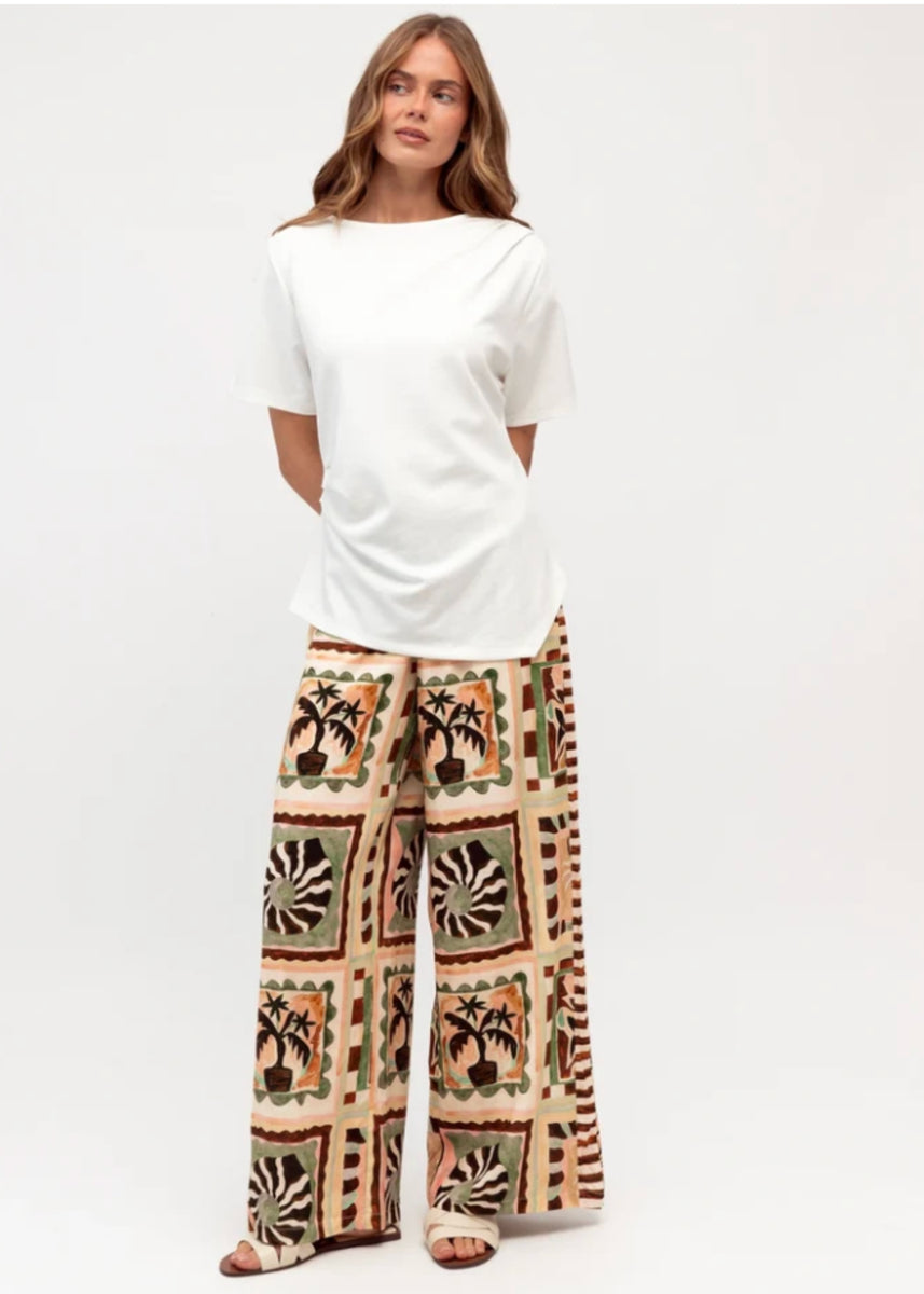 TILED IN TUSCANY PANTS