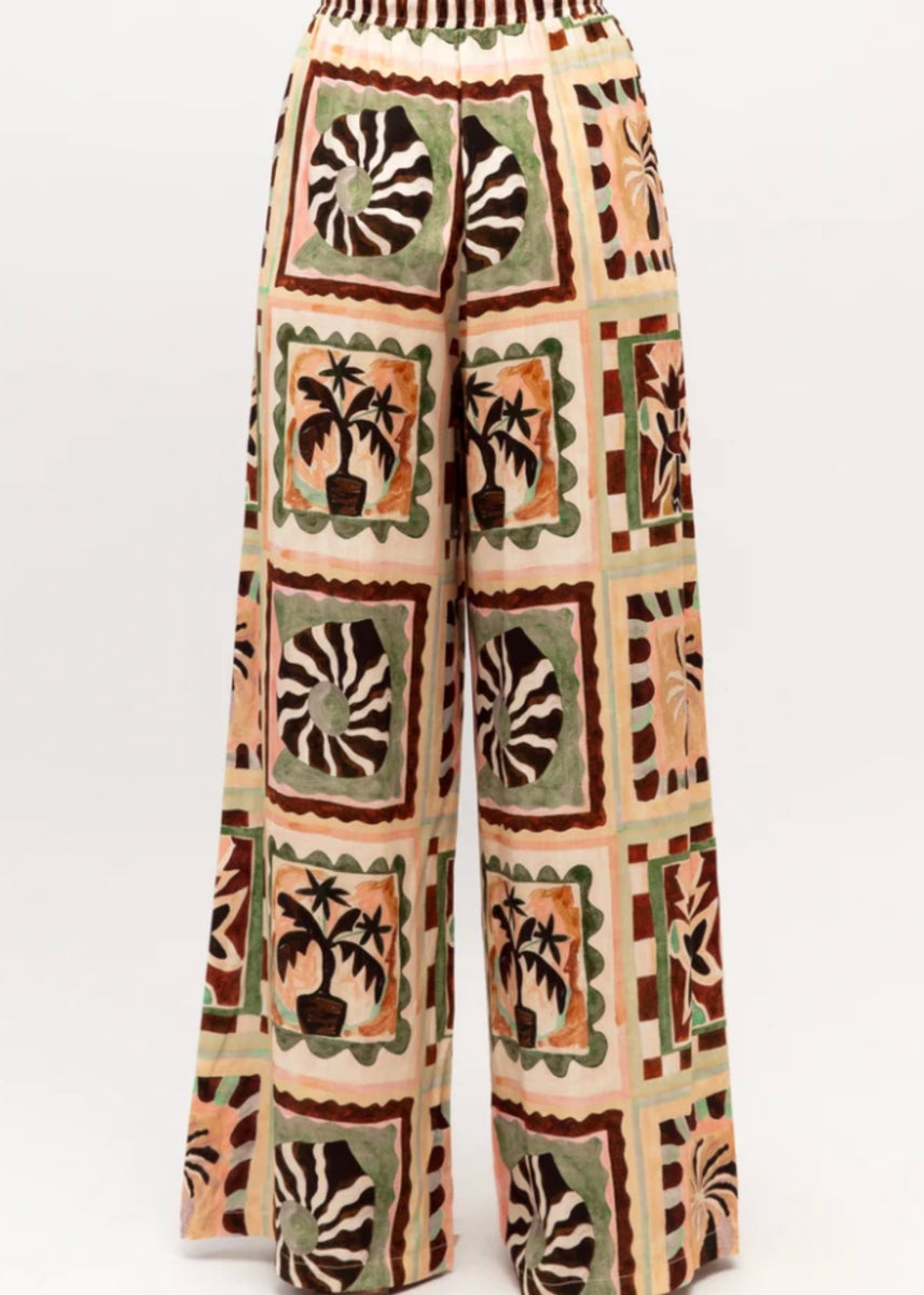 TILED IN TUSCANY PANTS