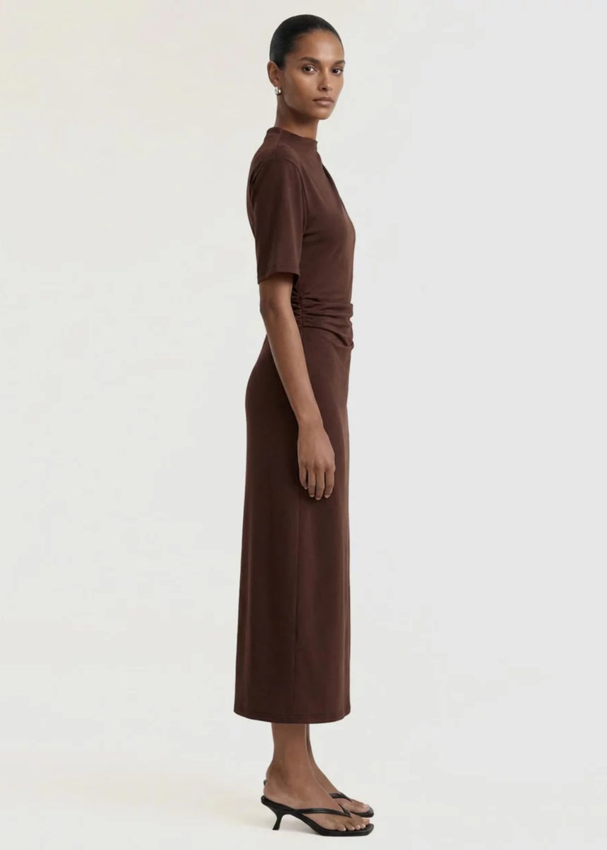 LUMEN T-SHIRT MIDI DRESS