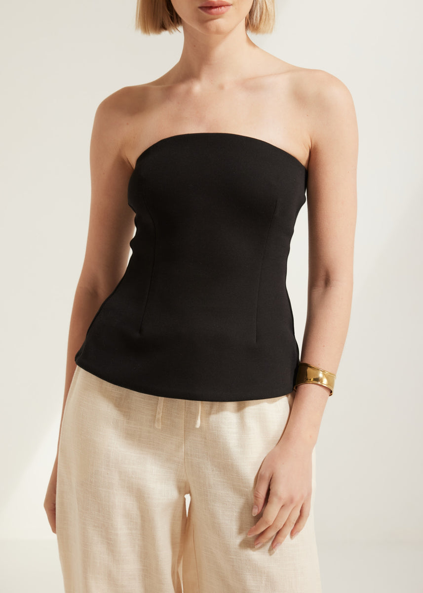 MABLE TOP - BLACK