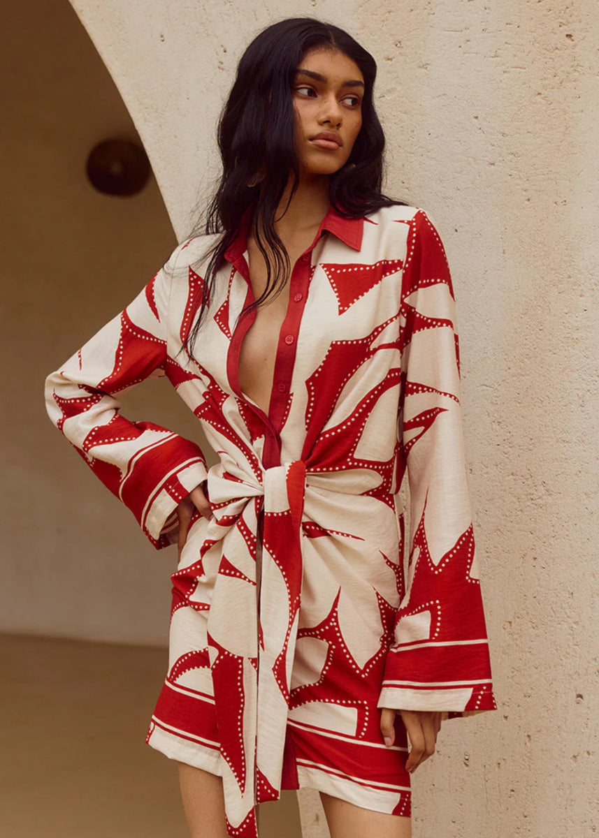 ARLETTE SLEEVED MINI DRESS