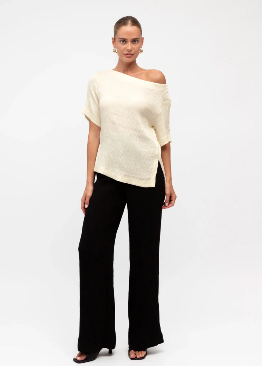 LENORE TOP - CREAM