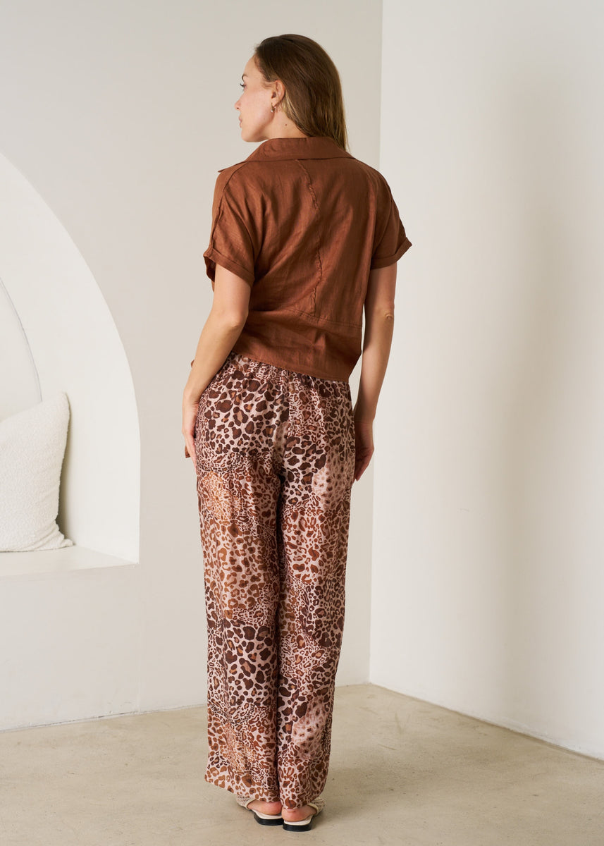 CLEO SHIRT - UMBER