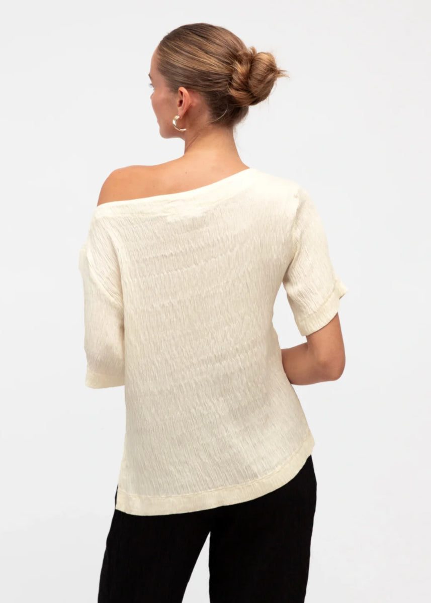 LENORE TOP - CREAM