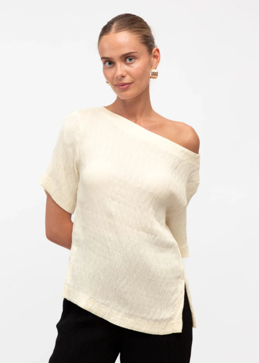 LENORE TOP - CREAM