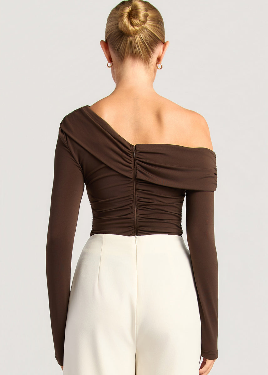 ANAIS TOP - CHOCOLATE