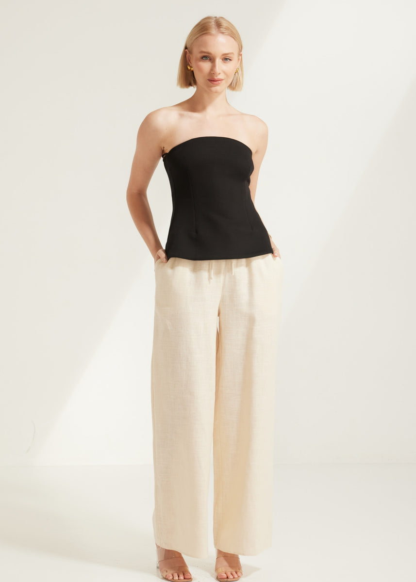 MABLE TOP - BLACK