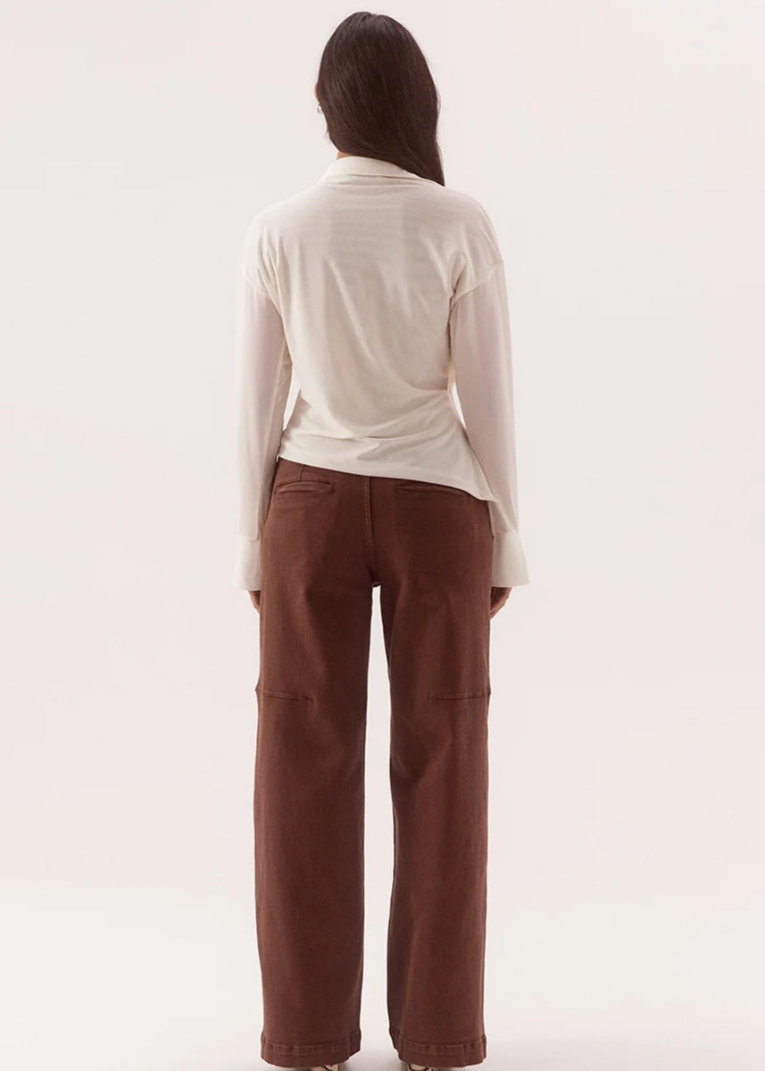 SELEN SHIRT - CHALK