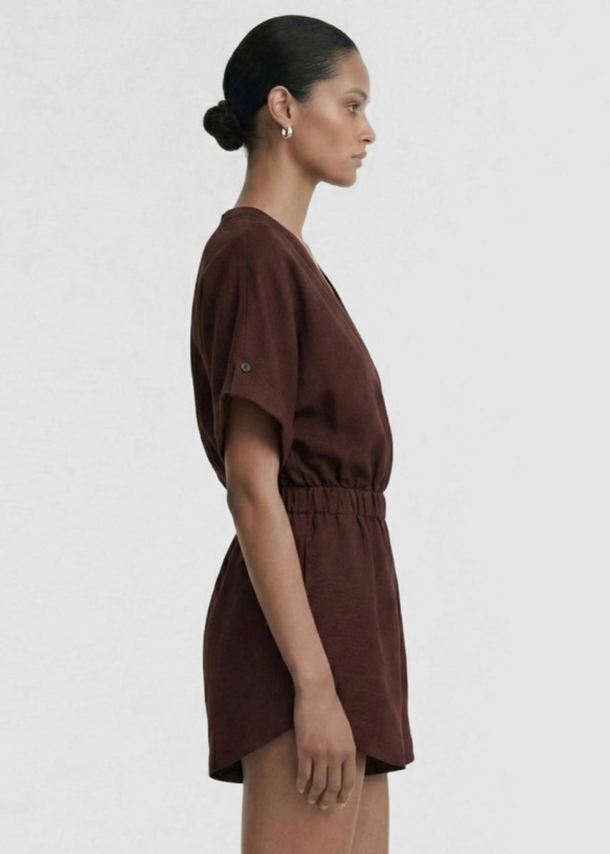 RHODES WRAP PLAYSUIT