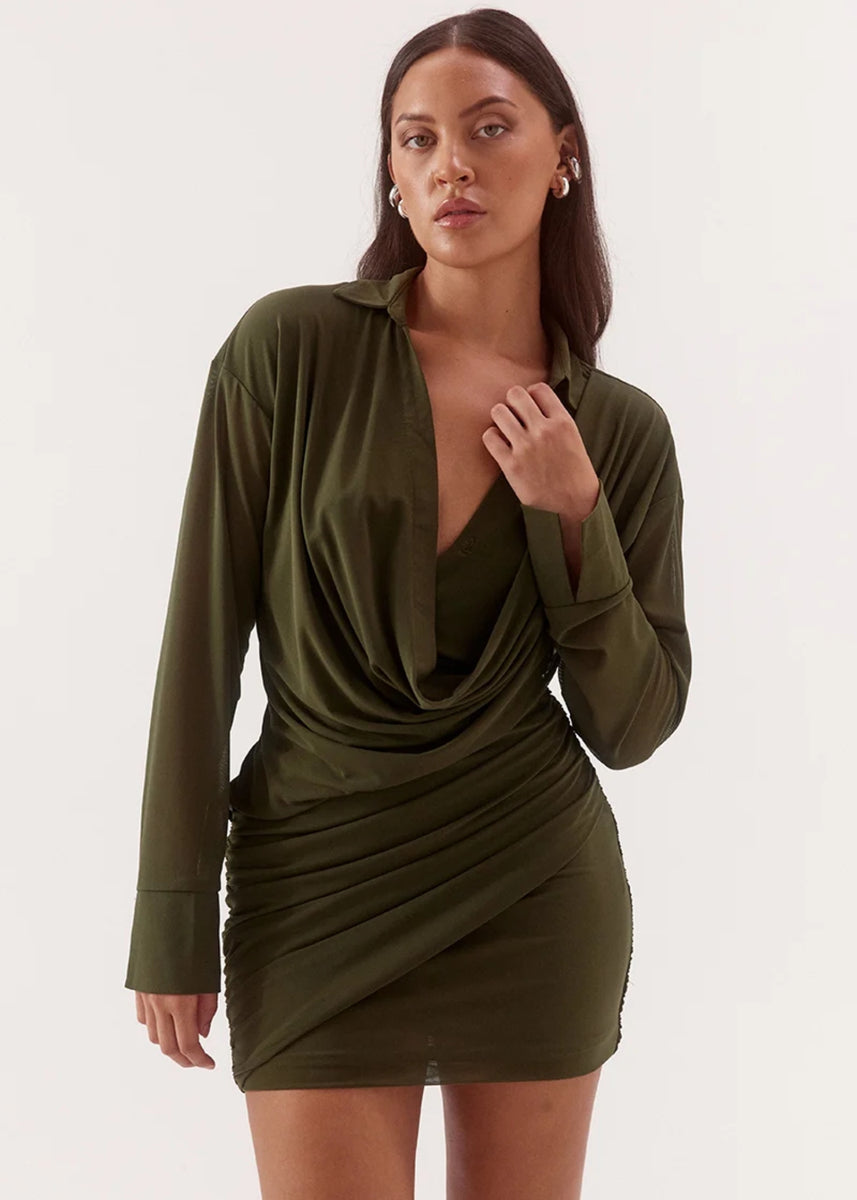 SELEN SHIRT DRESS