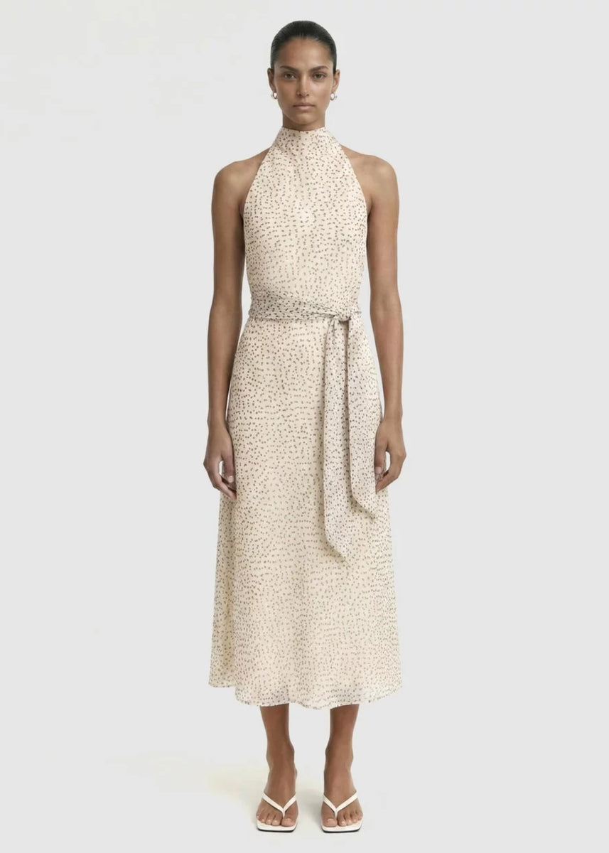 EVA HALTER MIDI DRESS