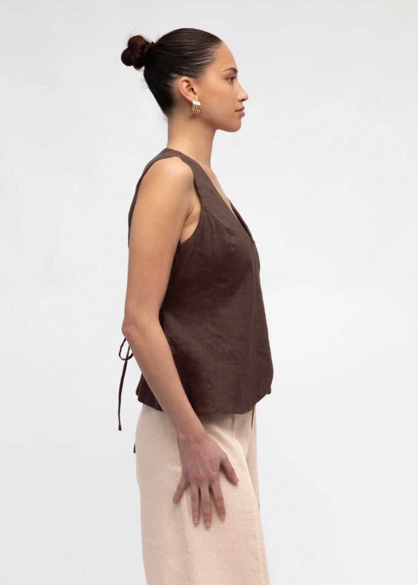 RUE VEST - CHOCOLATE