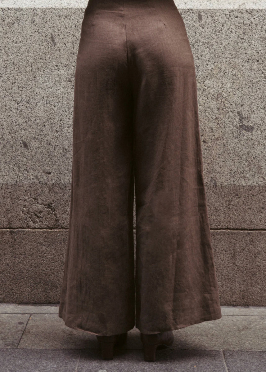 RUE PANTS - CHOCOLATE