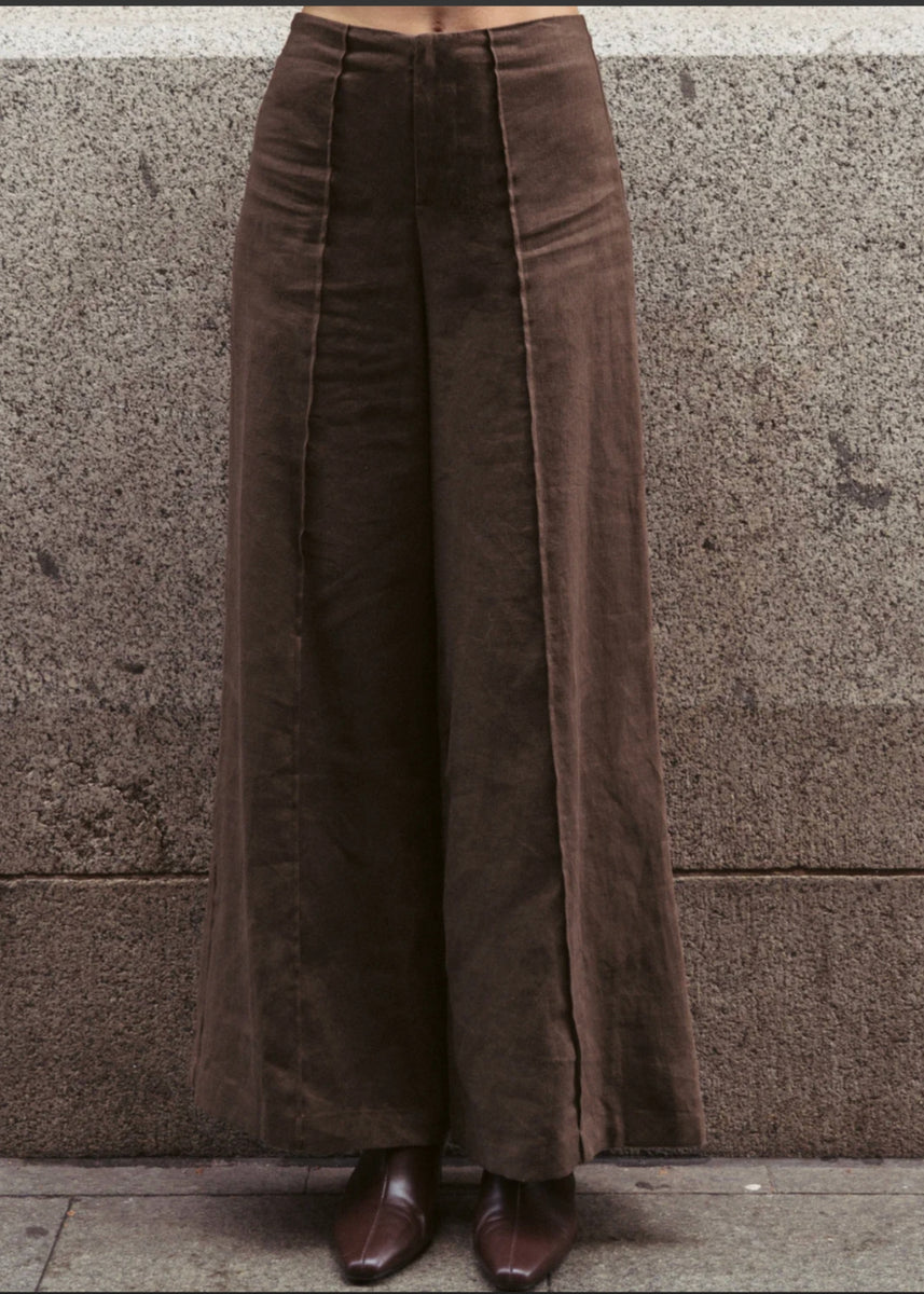 RUE PANTS - CHOCOLATE