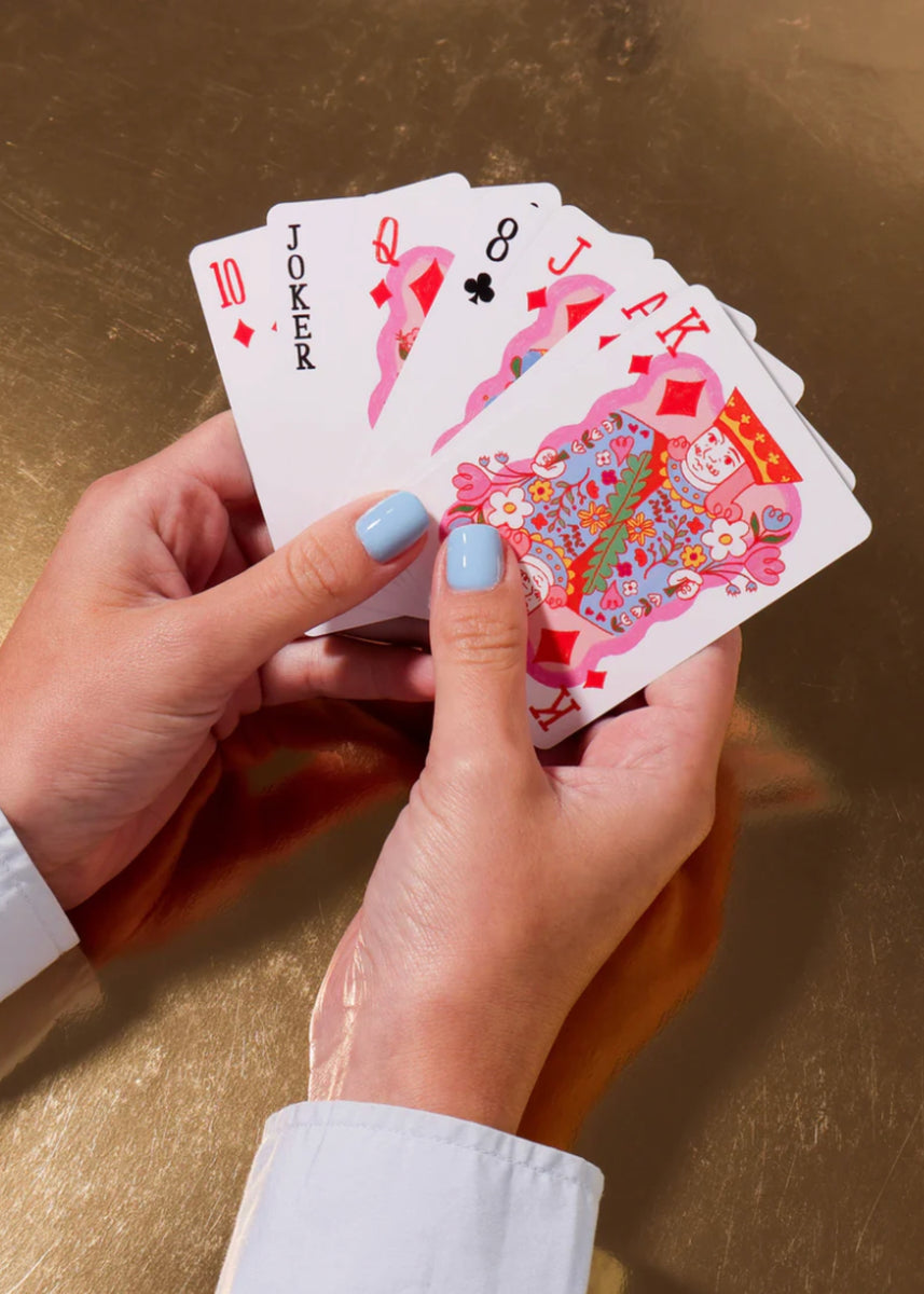 FLOWER PLUS PLAYING CARDS