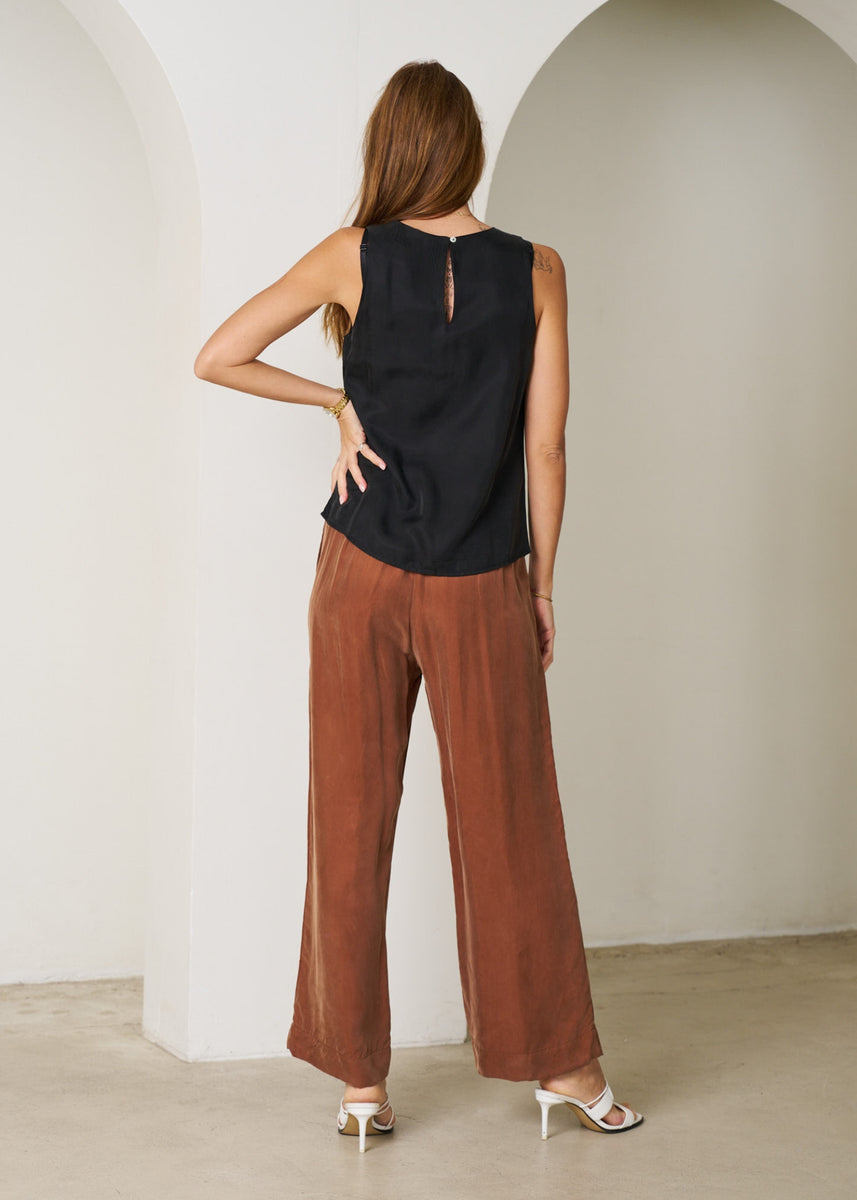 ATHENA TOP - BLACK