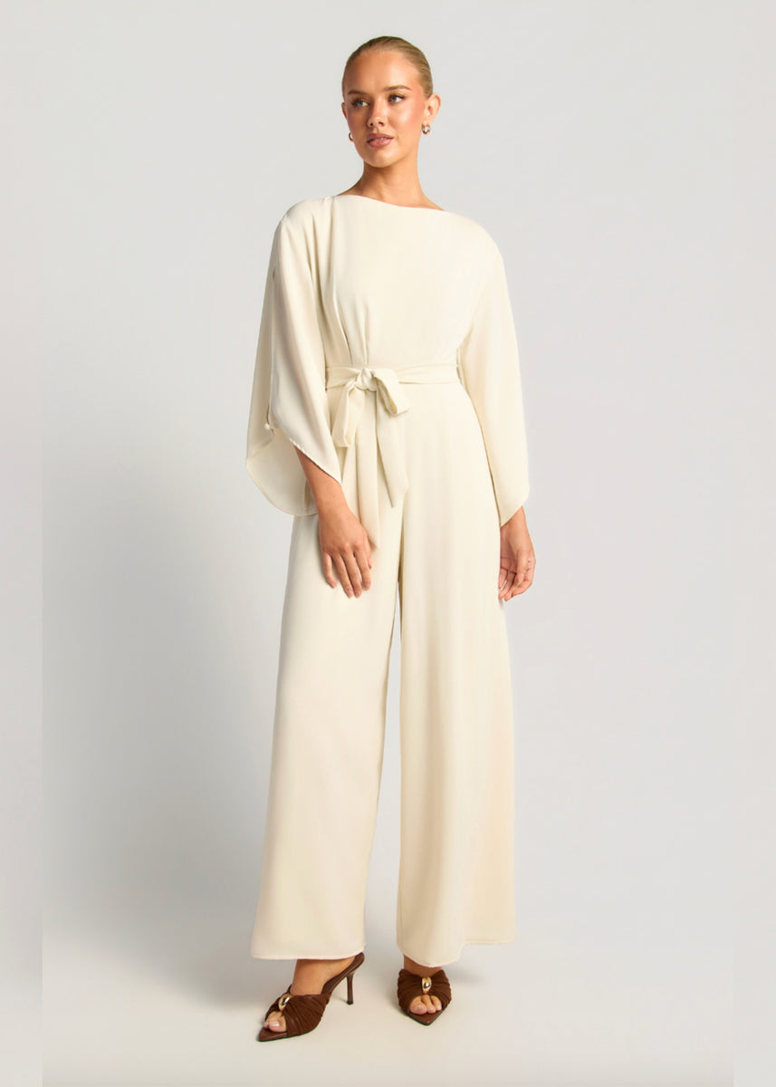 AISLING JUMPSUIT - BEIGE