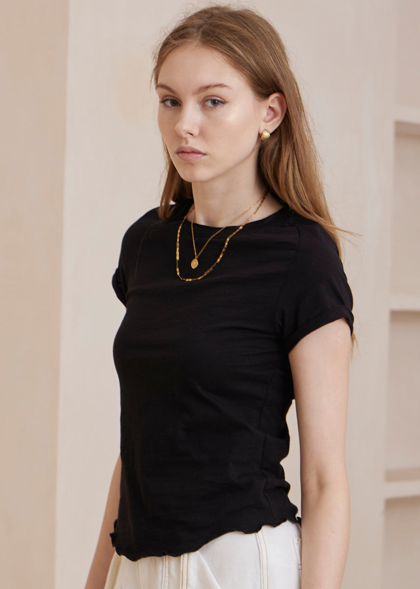 DOTTI TEE - BLACK