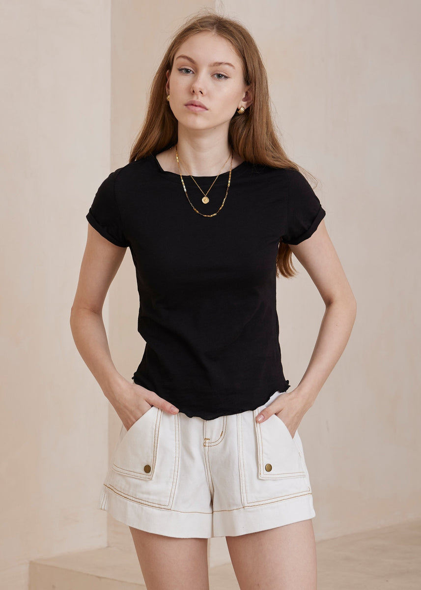 DOTTI TEE - BLACK