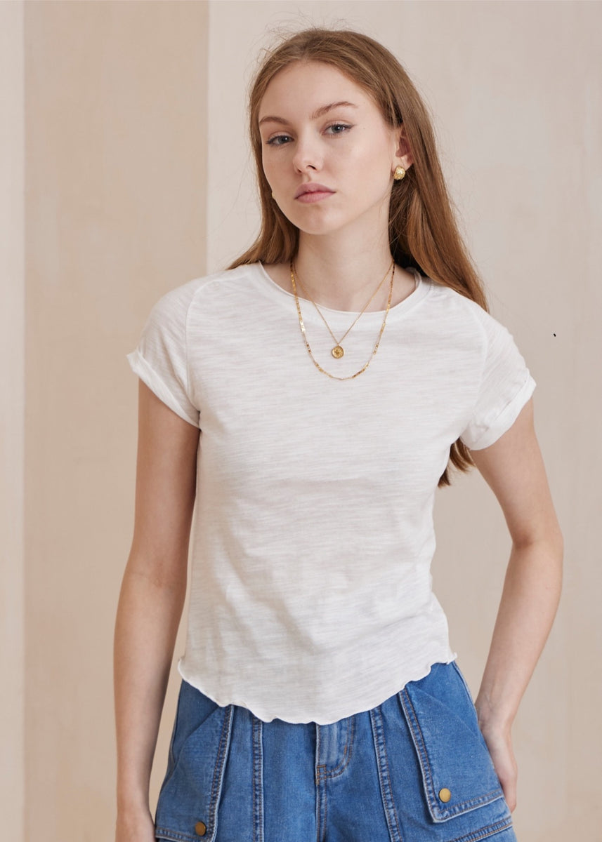 DOTTI TEE - WHITE