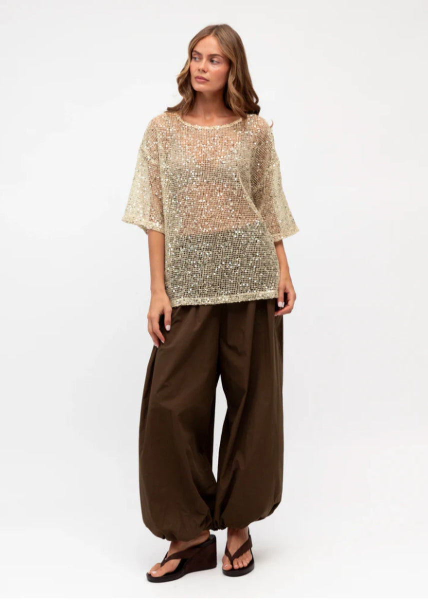STARDUST TOP - COCOA